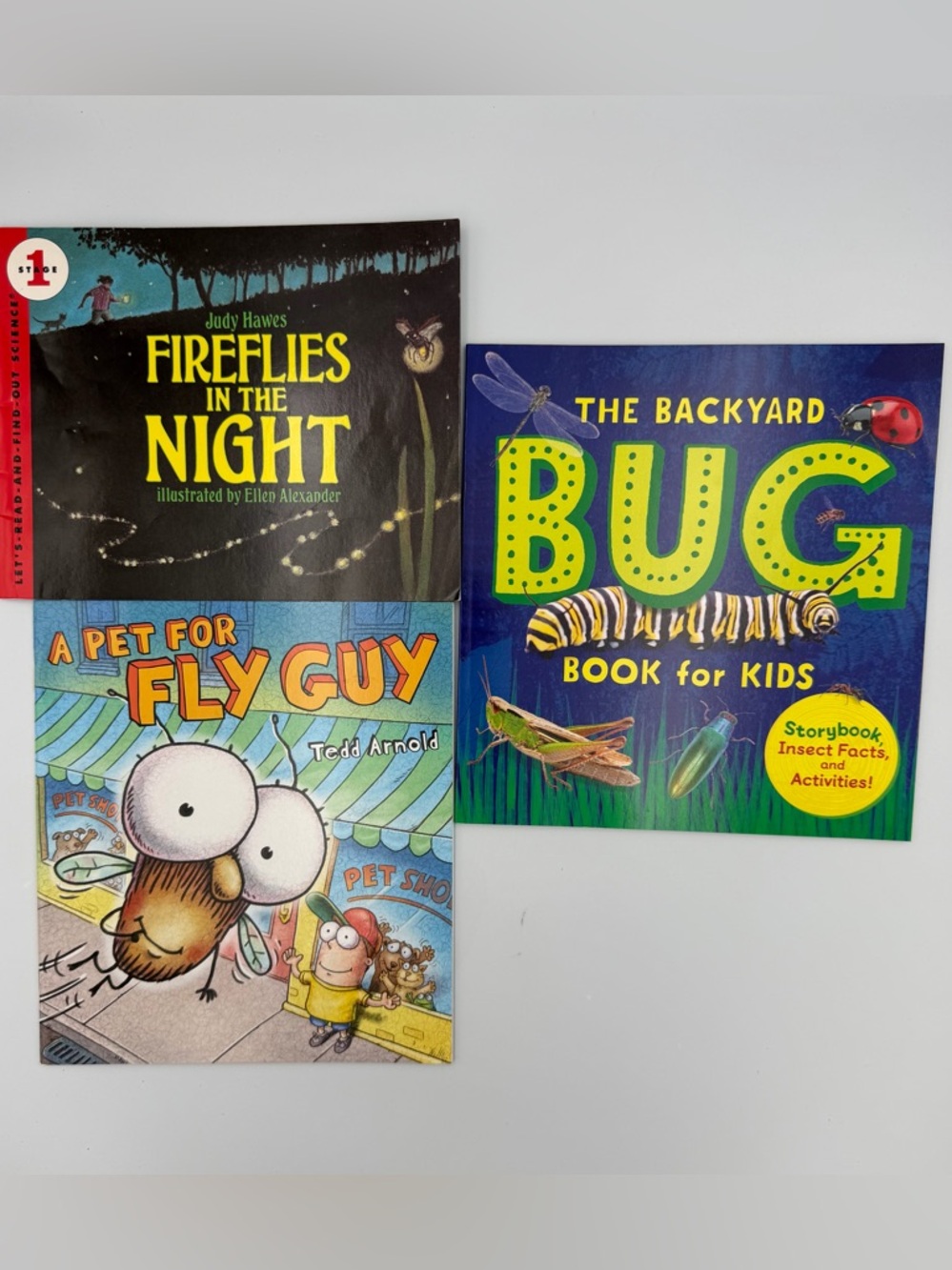 Scholastic Kids Bug & Insect 3- Book Set